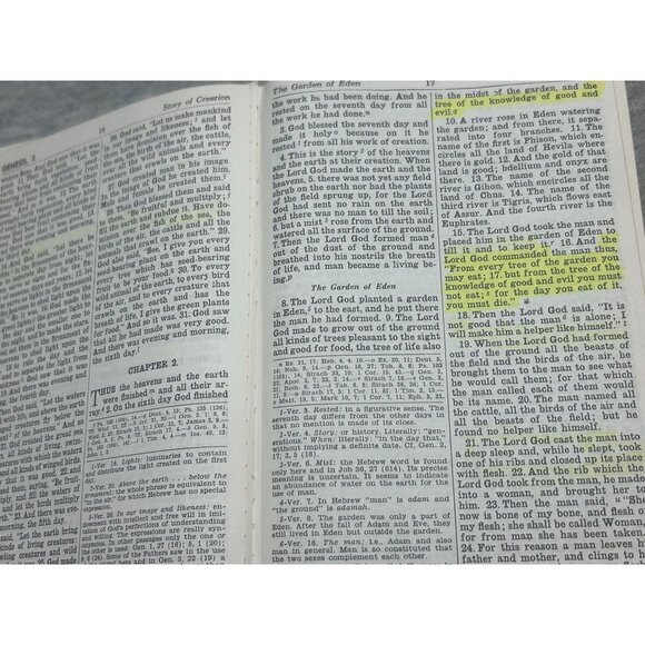 New Catholic Edition of Holy Bible By Catholic Book Publication Hardcover - Picture 3 of 10